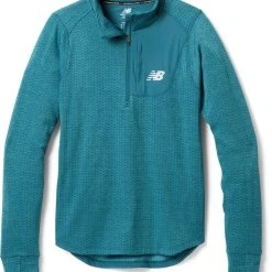 New Balance NB Heat Grid Half-Zip Top - Men's