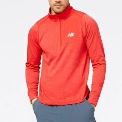 New Balance NB Heat Grid Half-Zip Top - Men's -Cheap New Balance Store 520bc18a dbe7 4e37 9842 dff3cfbd7505